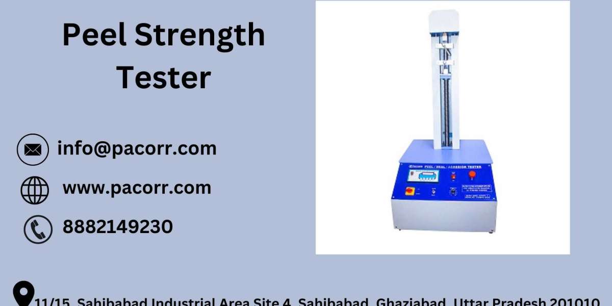 Peel Strength Tester: The Key to Maintaining Adhesion Integrity in Packaging and Sealing Applications on pacorr.com