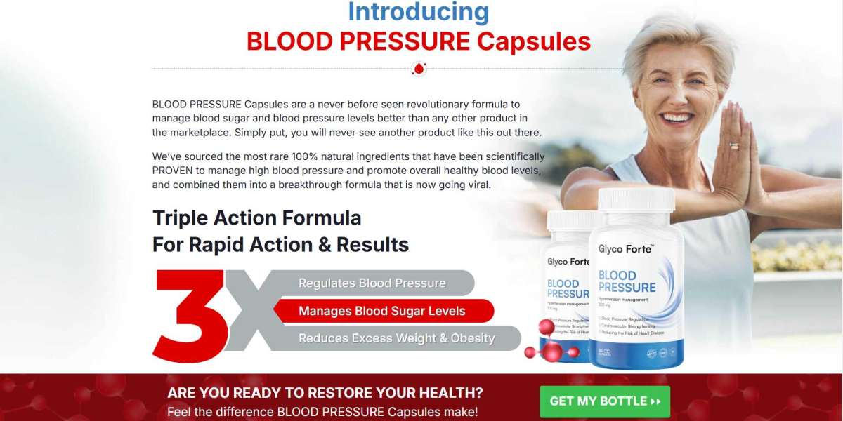 Glyco Forte Blood Pressure Formula Official Website, Reviews [2025] & Price For Sale In CA, UK