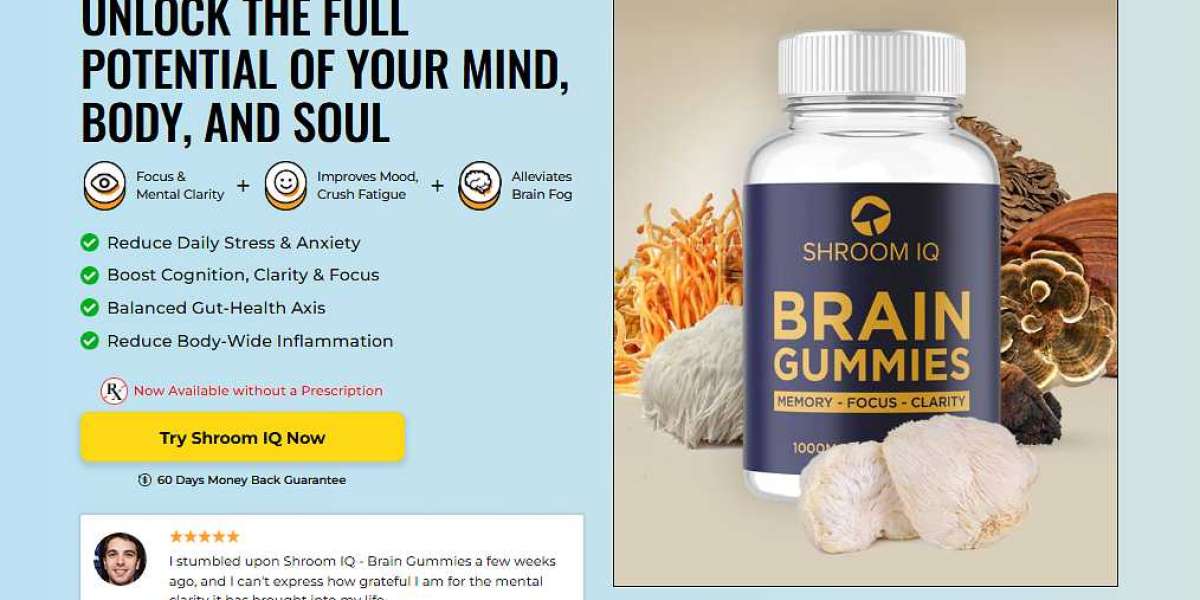 Shroom IQ Brain Gummies Price For Sale In USA Working & Reviews [Updated 2025]