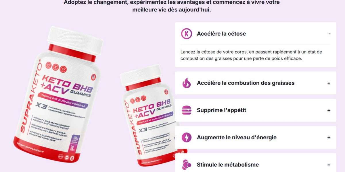 Supra Keto BHB + ACV Gummies Prix en FR, BE, LU & CH et avis 2025