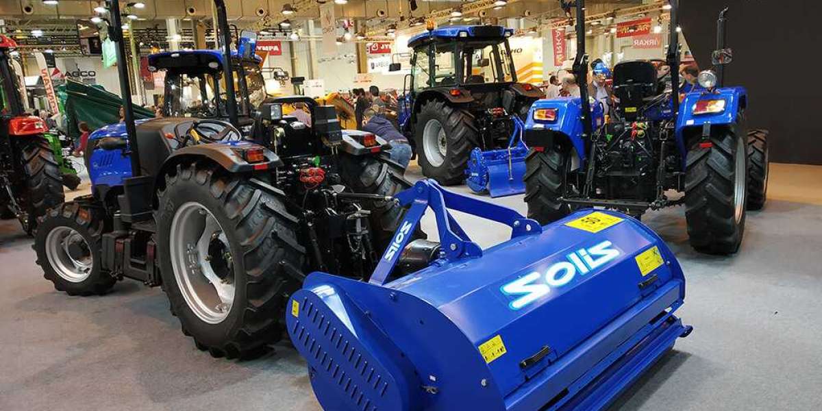 Solis Tractors Are Known For Their Compact Design Perfect For Small Farms With Limited Space.