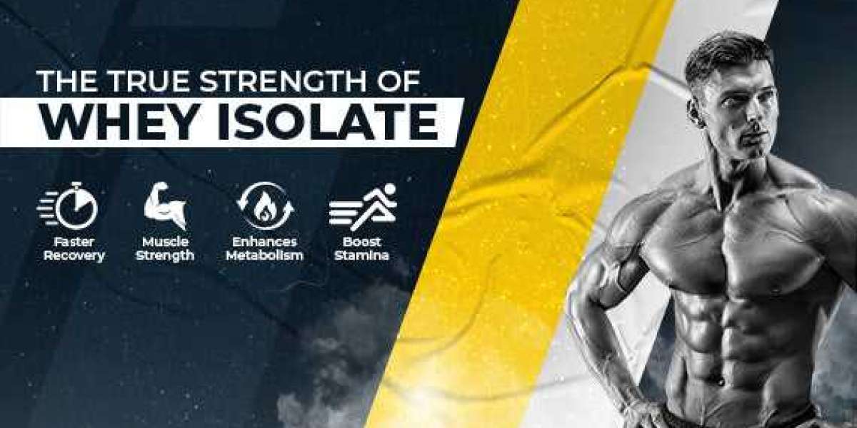 Maximize Muscle Gains and Recovery with Premium Whey Protein Isolate