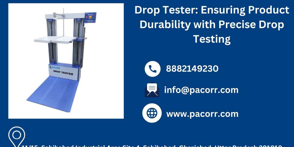 Enhance Your Packaging Testing Process with the Reliable Drop Tester from pacorr.com