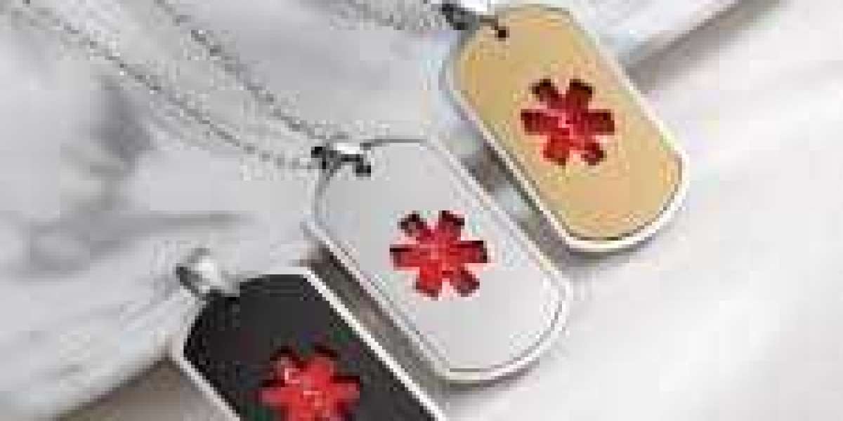 Medical ID necklace