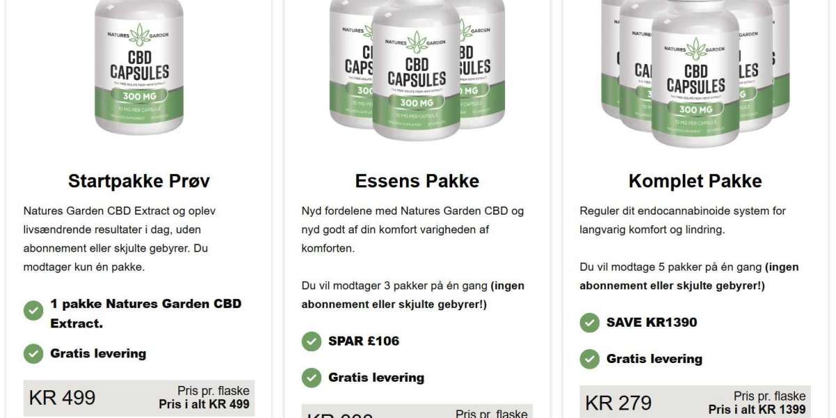 Natures Garden CBD Danmarks officielle hjemmeside og anmeldelser