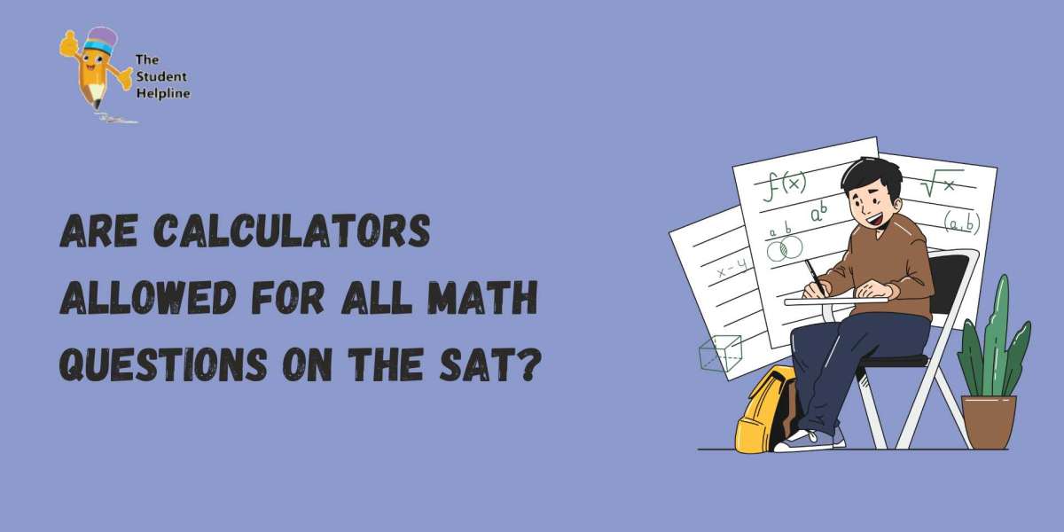 Are calculators allowed for all math questions on the SAT?