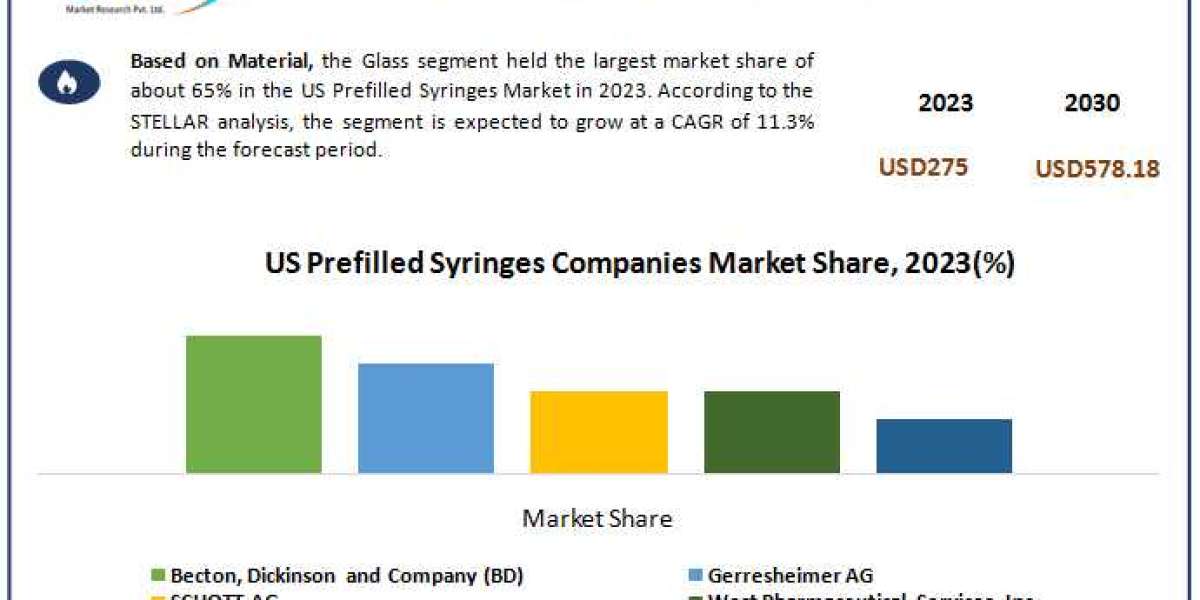 US Prefilled Syringes Market	Worth the Numbers: Size, Share, Revenue, and Statistics Overview | 2024-2030