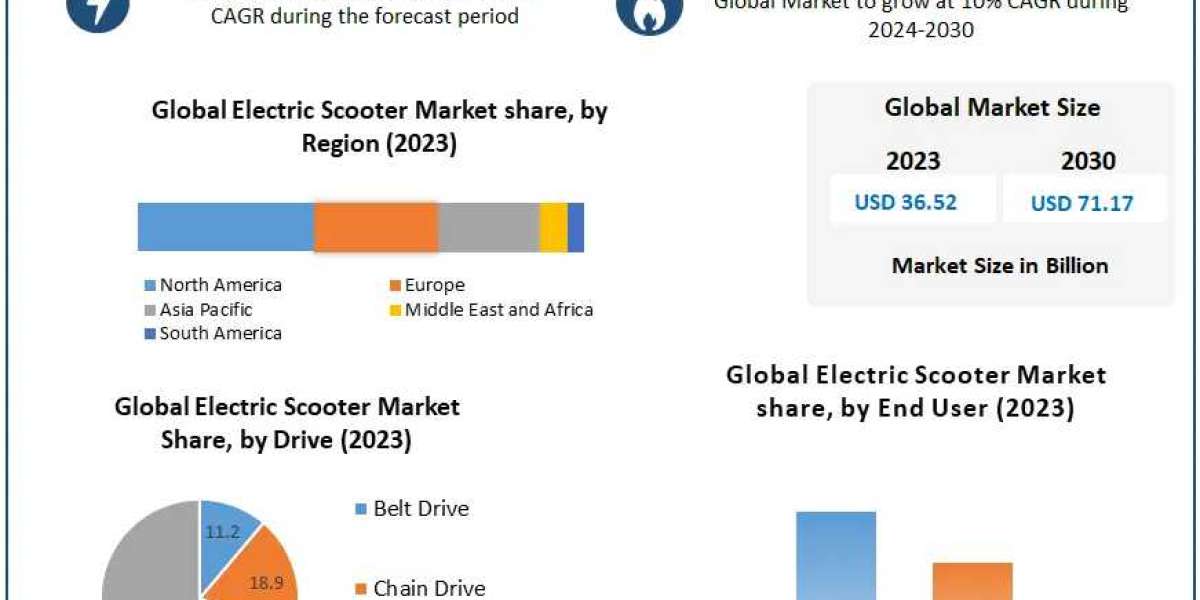 Electric Scooter Market 2023: Opportunities and Challenges in the Growing Industry