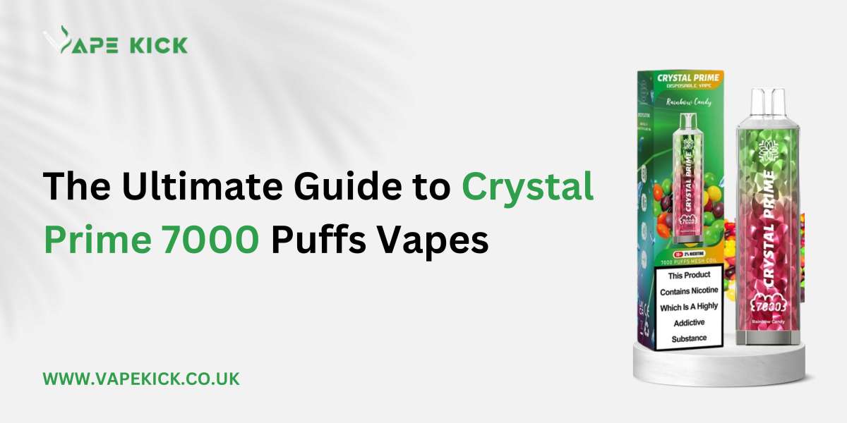 The Ultimate Guide to Crystal Prime 7000 Puffs Vapes