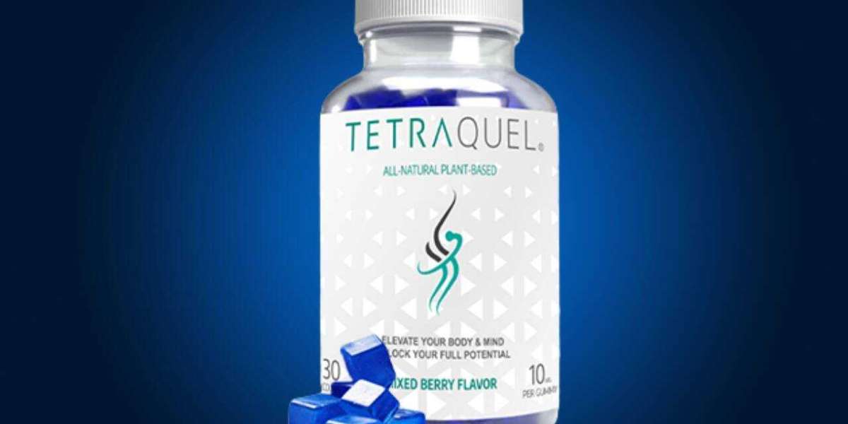 What are the primary ingredients in Tetraquel Gummies?