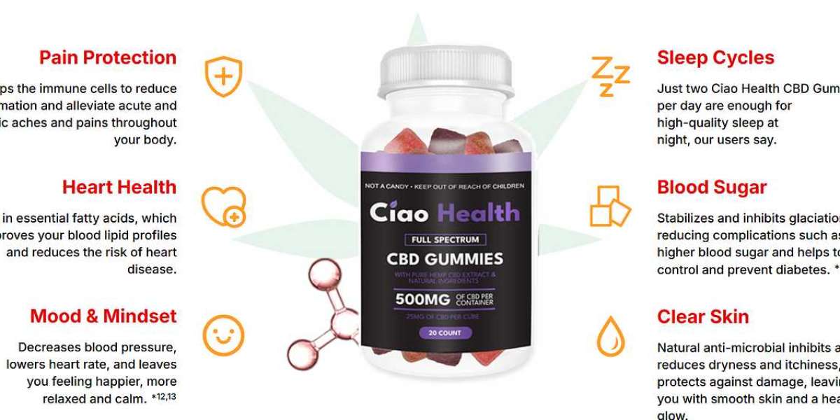 Ciao Health CBD Gummies USA Reviews, Price For Sale & Official Website